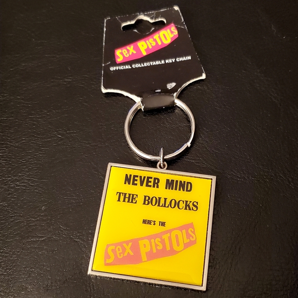 Sex Pistols Official Collectible Keychain Band Merch Nevermind The Bollocks